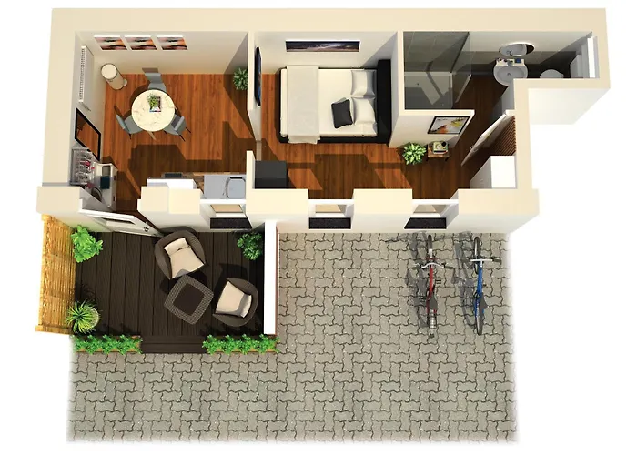 Modernes Am Rhein In Ruhiger Lage Appartement Keulen